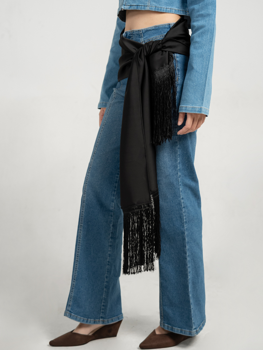 ANKARA - Fringe Scarf Belt