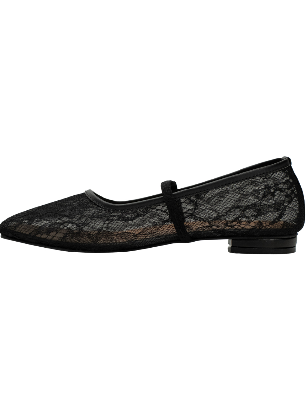 ANKARA - Oda Ballerina Low Lace Flats