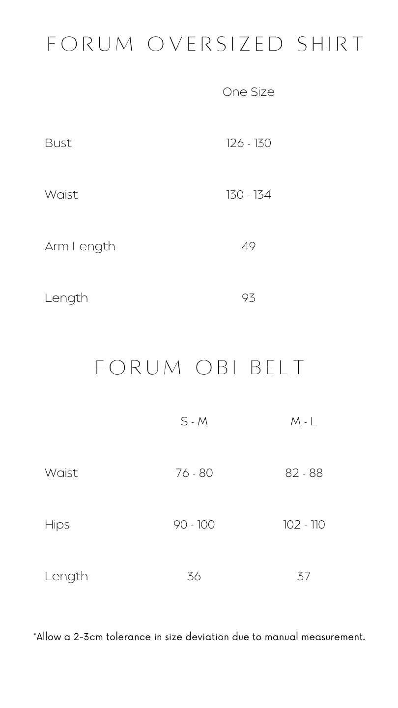 ANKARA - Forum Top Obi Belt Set