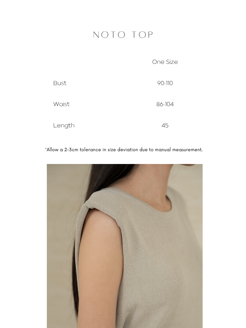ANKARA - Noto Knit Top