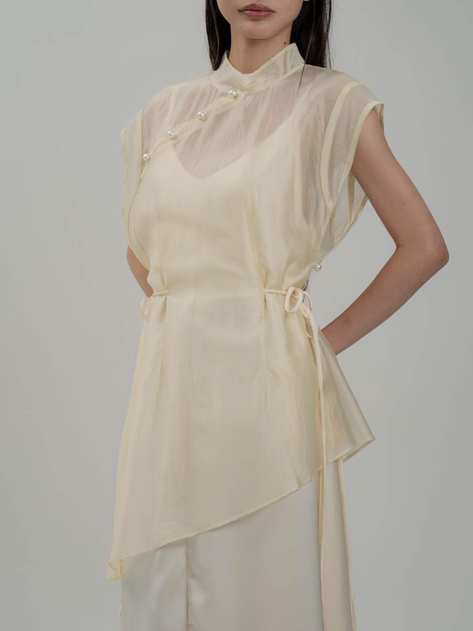 ANKARA - Yue Cheongsam Top