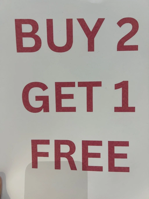 SLIGHTLY FLAWED BUY 2 GET 1 FREE