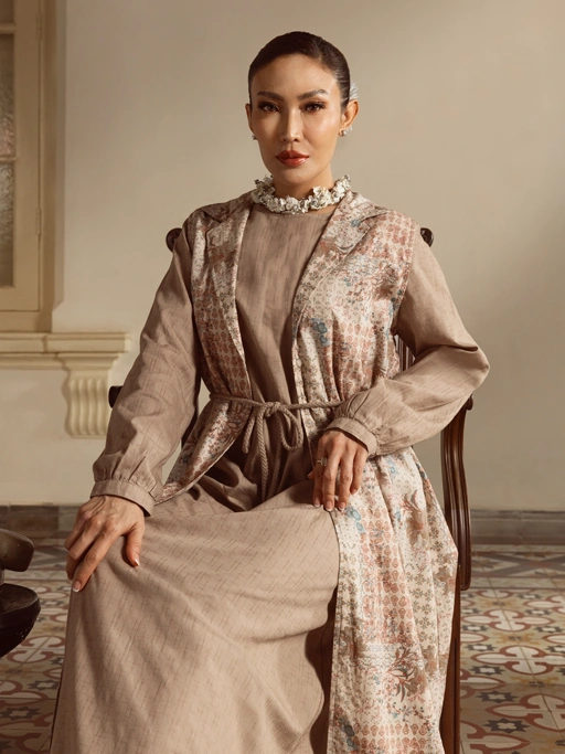 Image of EXPAND x Ayu Dewi - Selaras Jiwa |Waryane 2in1 Dress