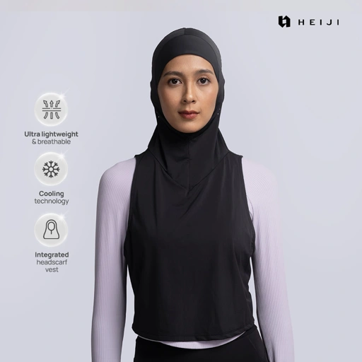 Image of HEIJI - AirFit Sport Hijab | Hijab Sport Wanita Quick Dry
