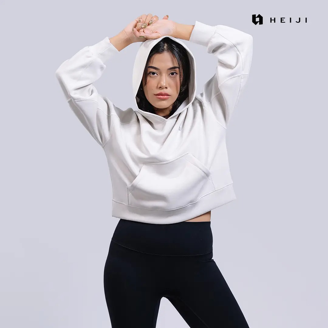 HEIJI - STYLE MistAir Hoodie | Jaket hoodie wanita casual | Ultra soft, Cooling effect, 4 Way stretch