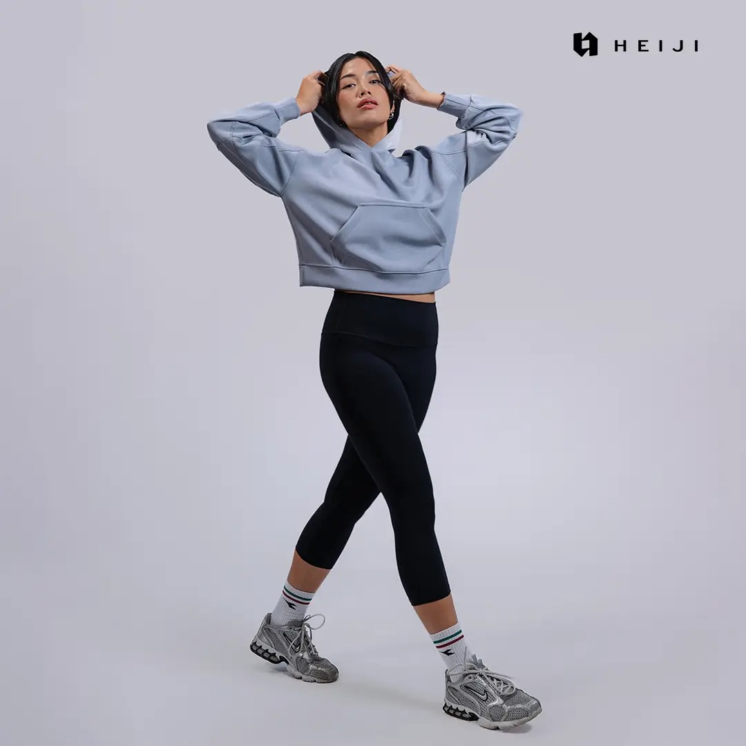 HEIJI - STYLE MistAir Hoodie | Jaket hoodie wanita casual | Ultra soft, Cooling effect, 4 Way stretch