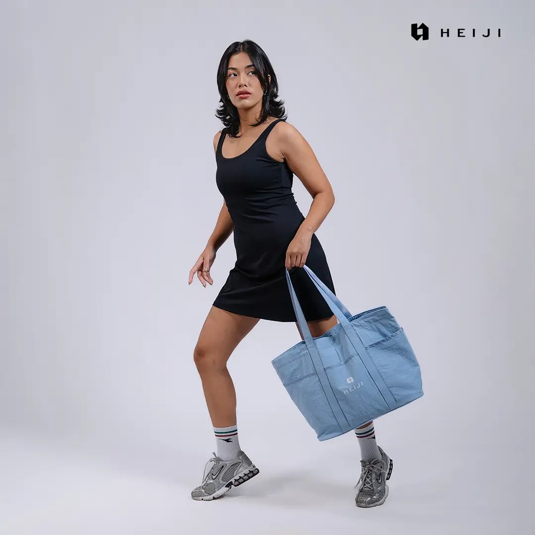 HEIJI - FLOW SoftCarry Tote Bag | Tas totebag olahraga multifungsi kapasitas besar | Lightweight & Durable