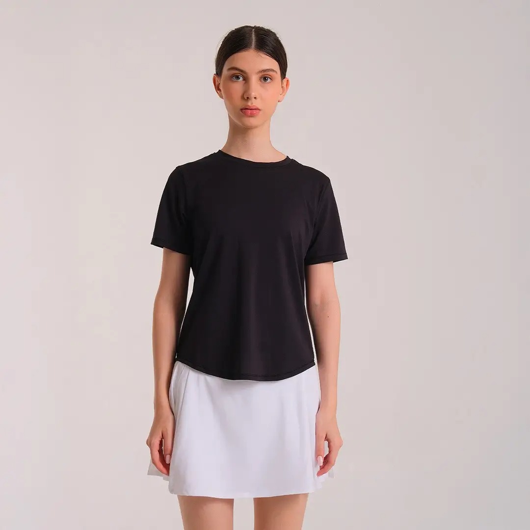 HEIJI - COURT Breathable Excercise T-Shirt | Kaos olahraga wanita tenis padel| Breathable, Lightweight, Quick dry