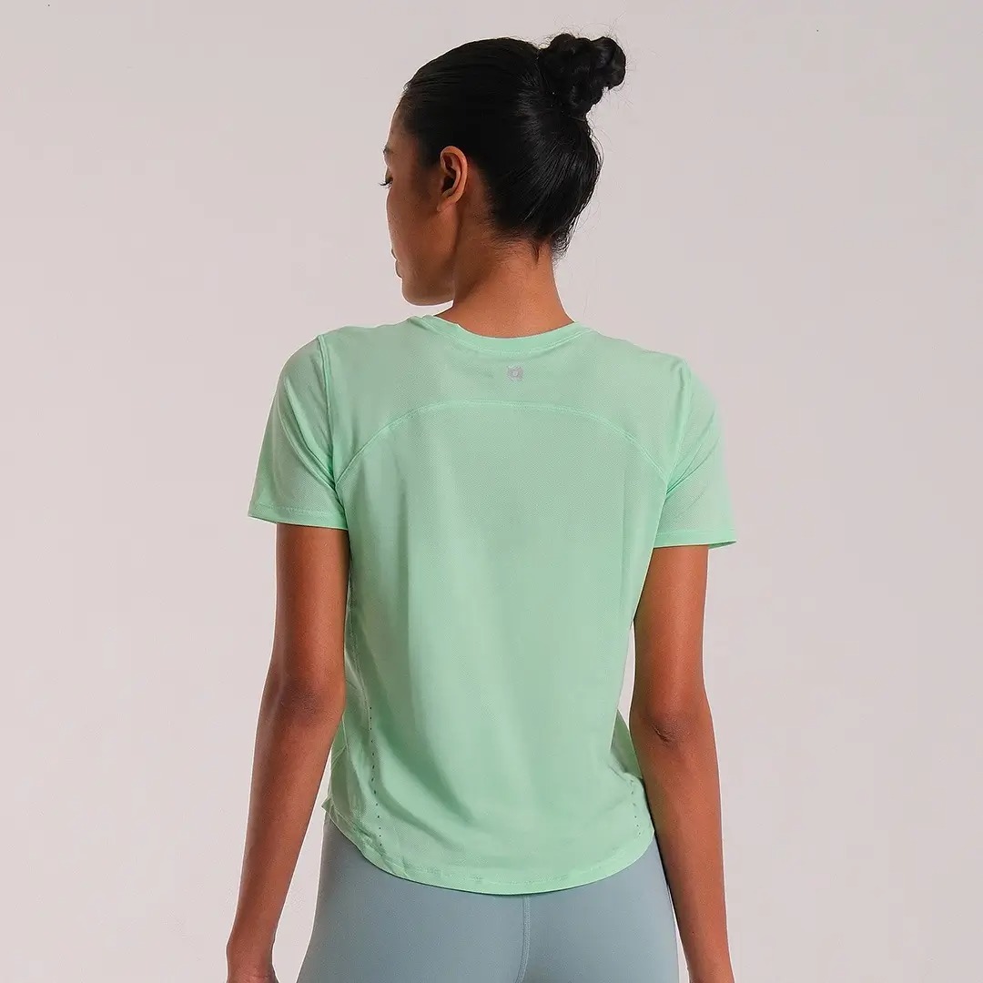 HEIJI - COURT Breathable Excercise T-Shirt | Kaos olahraga wanita tenis padel| Breathable, Lightweight, Quick dry