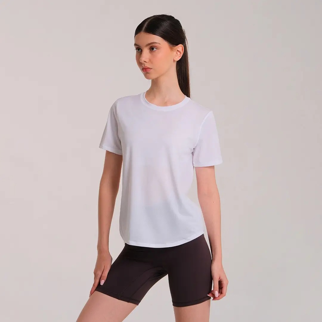 HEIJI - COURT Breathable Excercise T-Shirt | Kaos olahraga wanita tenis padel| Breathable, Lightweight, Quick dry