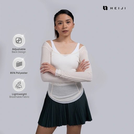 HEIJI - LaceFlow U-Back Top