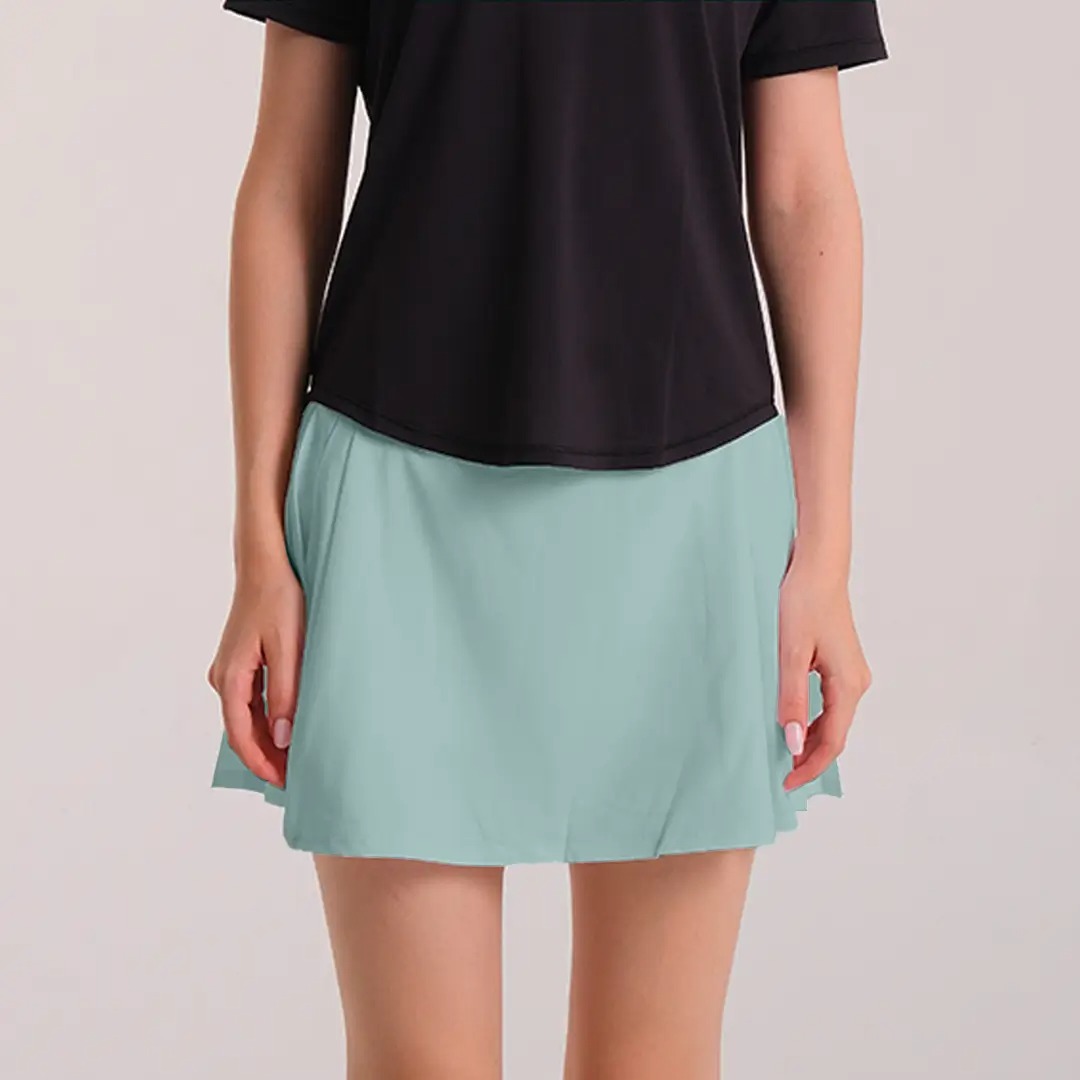 HEIJI - COURT Mini Skirt with Pockets | Rok olahraga wanita tenis padel | Built-in inner short with pocket, Slimming silhoutte, breathable