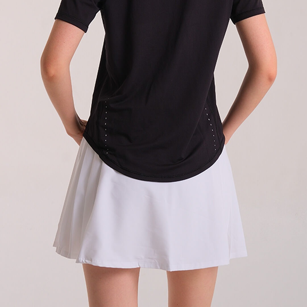HEIJI - COURT Mini Skirt with Pockets | Rok olahraga wanita tenis padel | Built-in inner short with pocket, Slimming silhoutte, breathable
