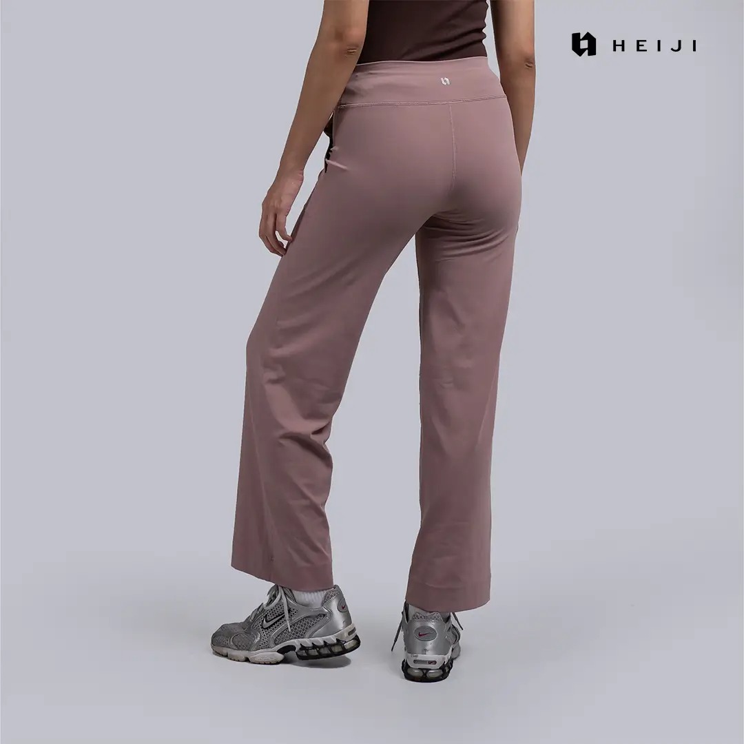 HEIJI - STYLE FlexTie Easy Pants | Celana Olahraga Wanita Casual | Side pocket, moisture wicking, breathable