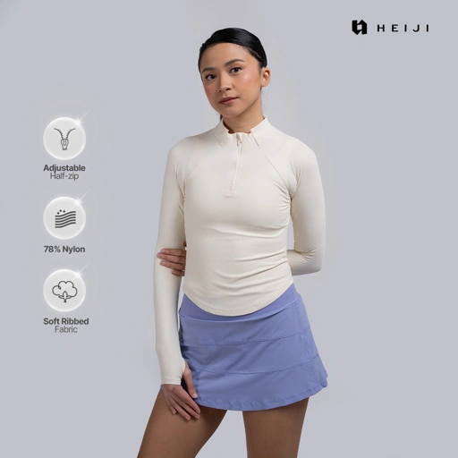 Image of HEIJI - FormEdge Zip Top