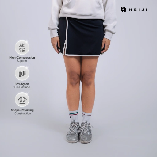 Image of HEIJI - Framing Skirt | Court Skirt with Soft Anti-roll Waistband | Sproty & Secure Skirt