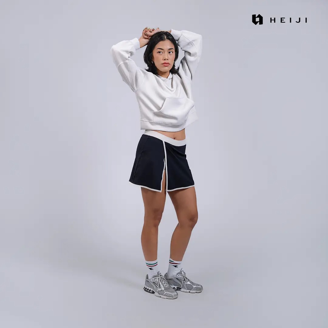 HEIJI - COURT Framing Skirt | Rok olahraga tenis padel wanita | Anti roll, Sculpting, Inner shirt