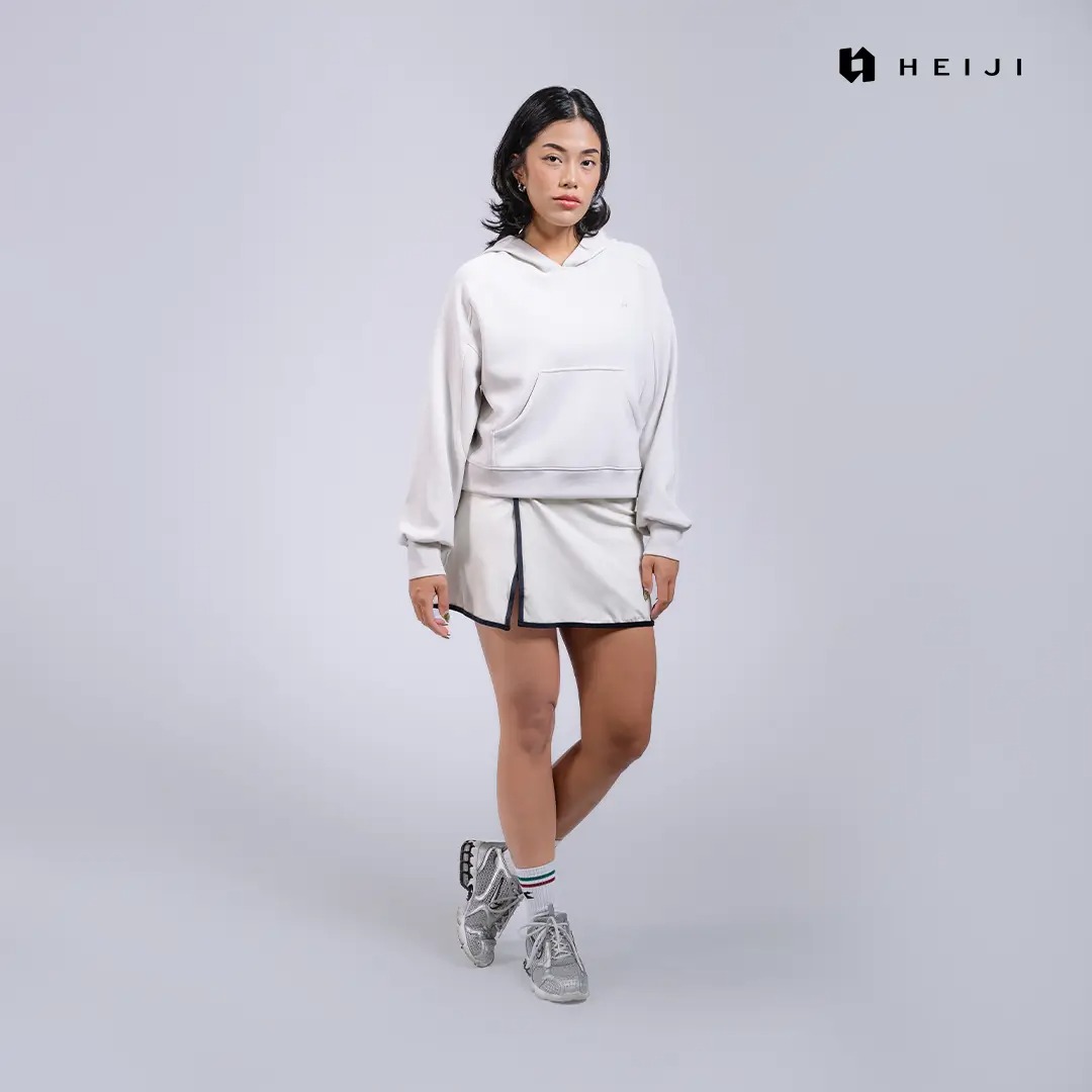 HEIJI - COURT Framing Skirt | Rok olahraga tenis padel wanita | Anti roll, Sculpting, Inner shirt