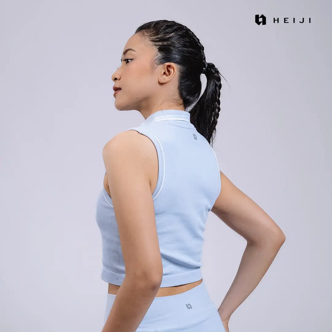 HEIJI - COURT SoftPace Polo | baju polo olahraga wanita tenis padel | Knit fabric, Nylon, Second skin feel