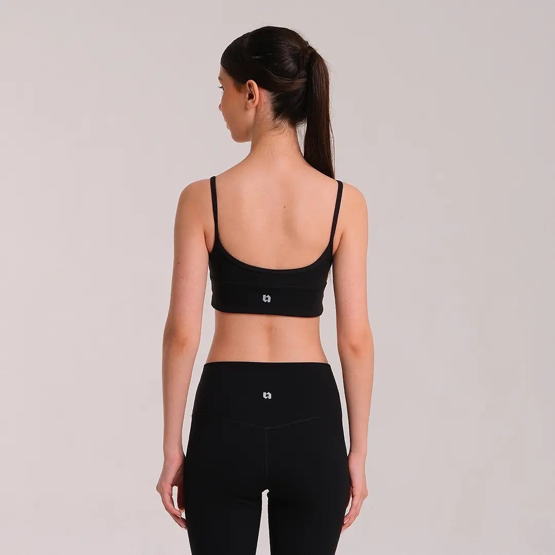 HEIJI - FLOW Seamless Sport Bra Push Up | Bra olahraga wanita yoga pilates | Push up effect, Comfortable strap, Breathable