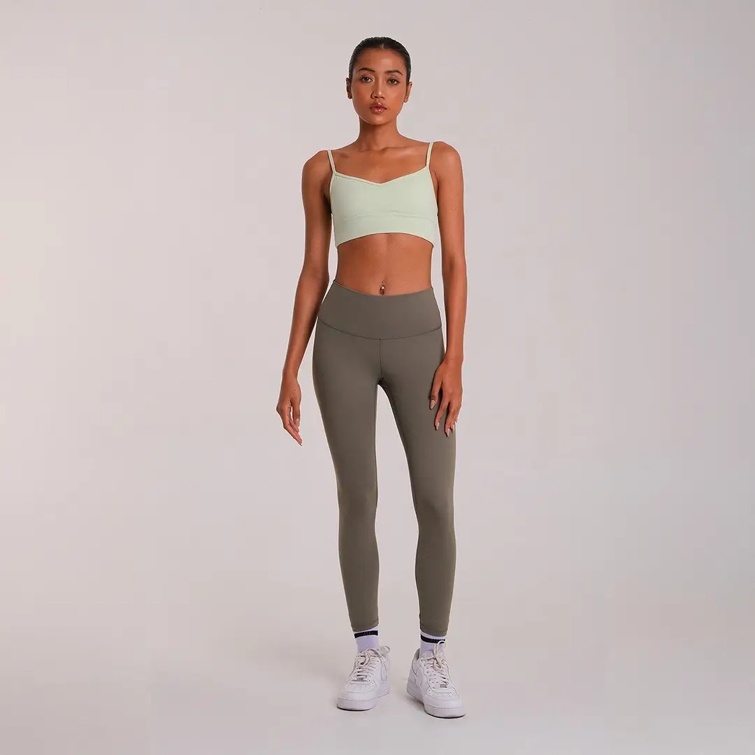 HEIJI - FLOW Seamless Sport Bra Push Up | Bra olahraga wanita yoga pilates | Push up effect, Comfortable strap, Breathable