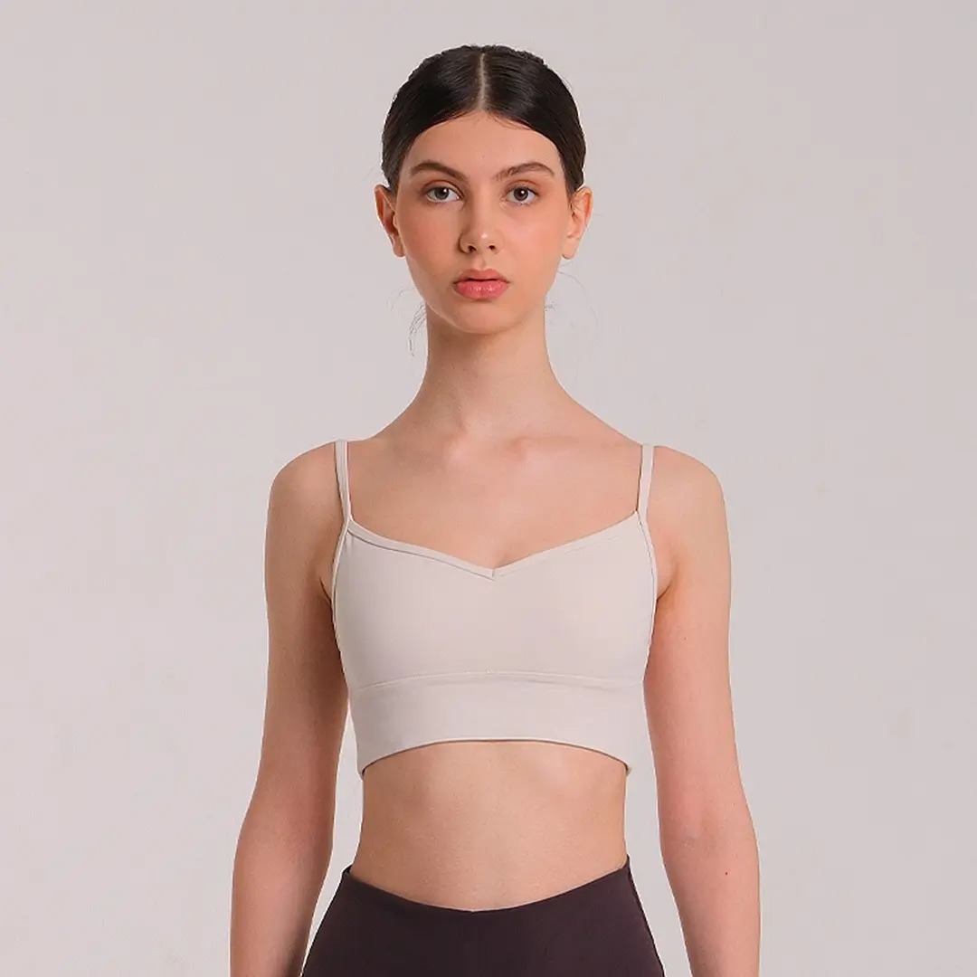 HEIJI - FLOW Seamless Sport Bra Push Up | Bra olahraga wanita yoga pilates | Push up effect, Comfortable strap, Breathable
