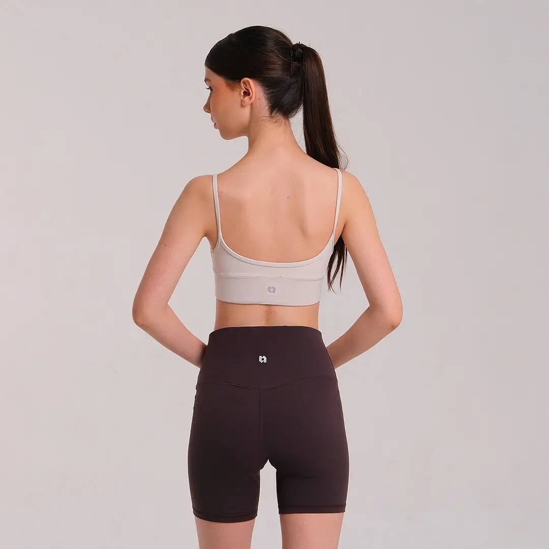 HEIJI - FLOW Seamless Sport Bra Push Up | Bra olahraga wanita yoga pilates | Push up effect, Comfortable strap, Breathable