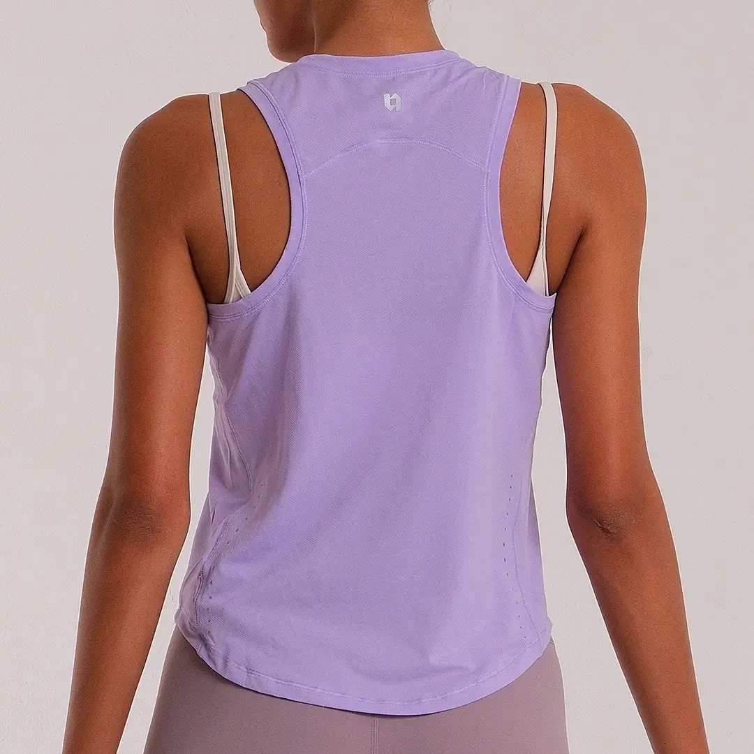 HEIJI - COURT Sleeveless Side-Tie Tank Top | Tank top olahraga wanita ikat samping yoga pilates | Adjustable fit, Breathable, Quick dry