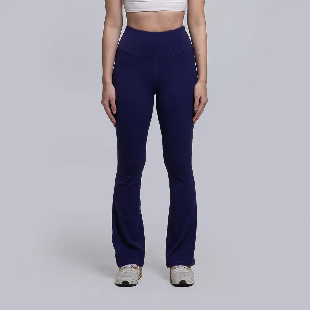 HEIJI - STYLE High Comfort Flares-Soft | Legging panjang flare wanita tenis padel | 4 way stretch, Durable, Soft skin sensation