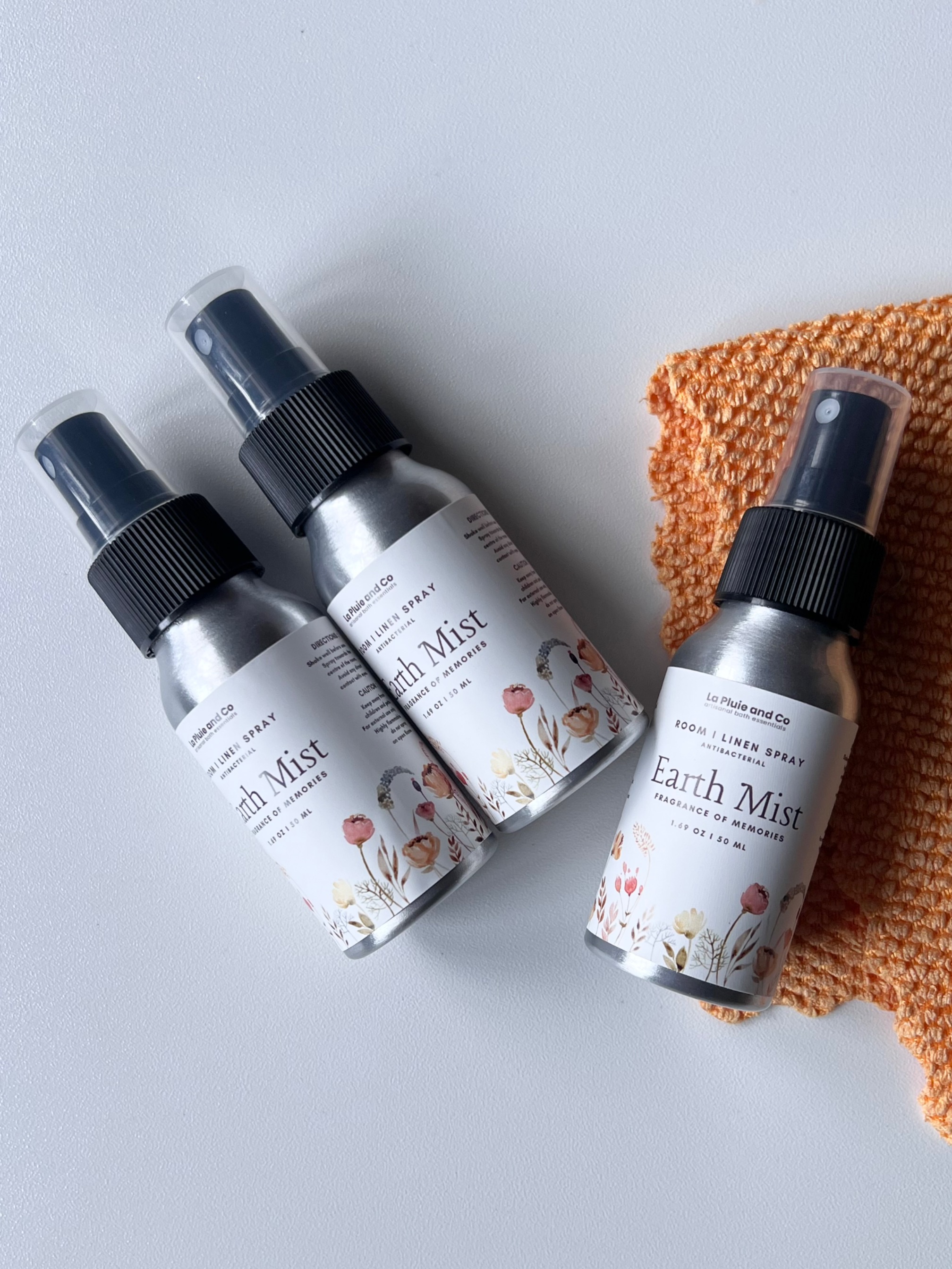 Earth Mist | Antibacterial Room Linen Spray