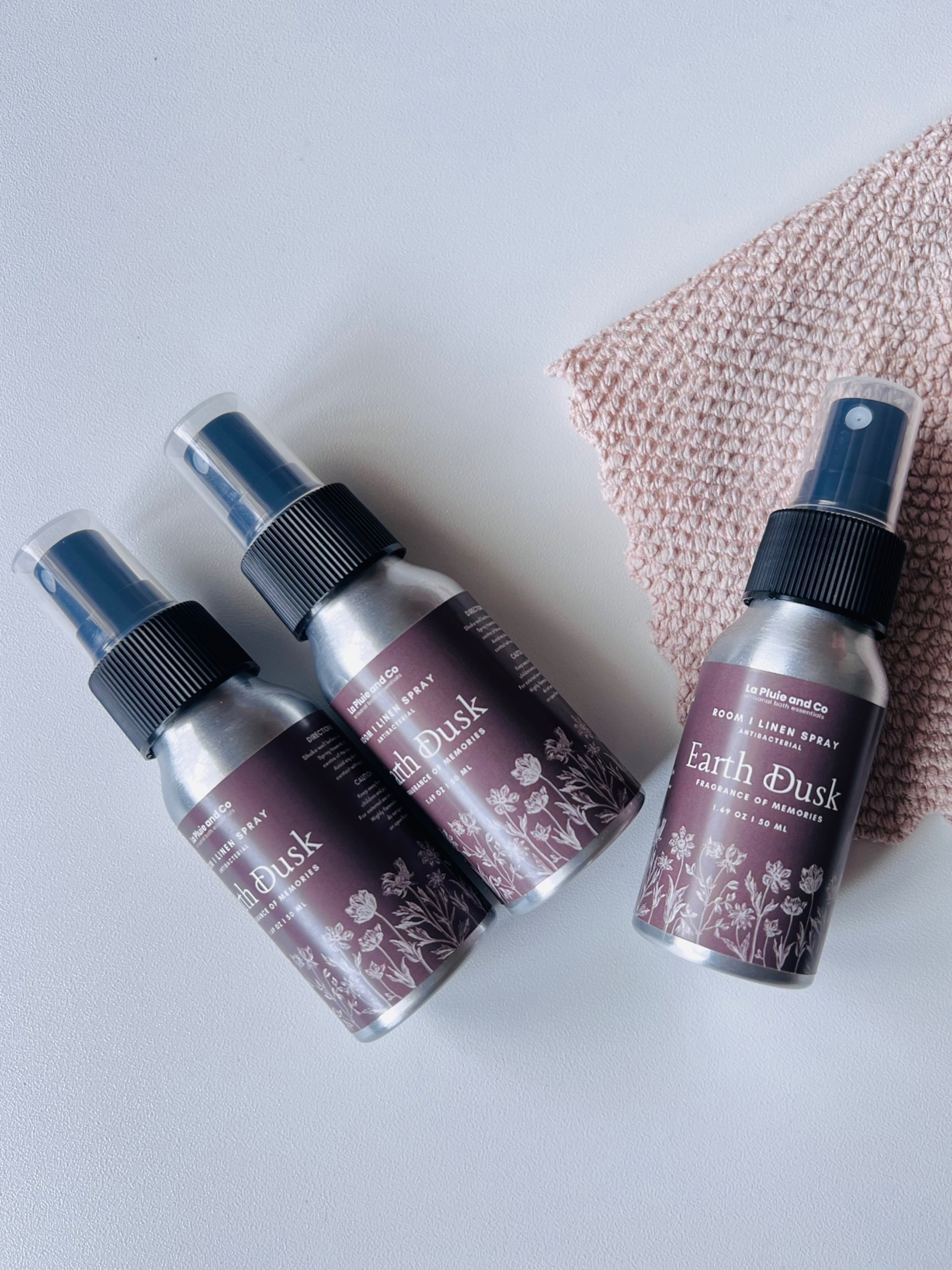 Earth Dusk I Antibacterial Room Linen Spray