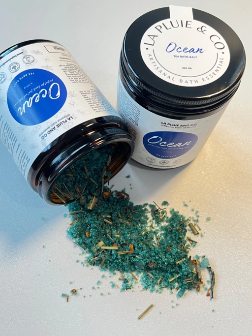 Image of Tea Bath Salt - OCEAN  (with White Tea) 
