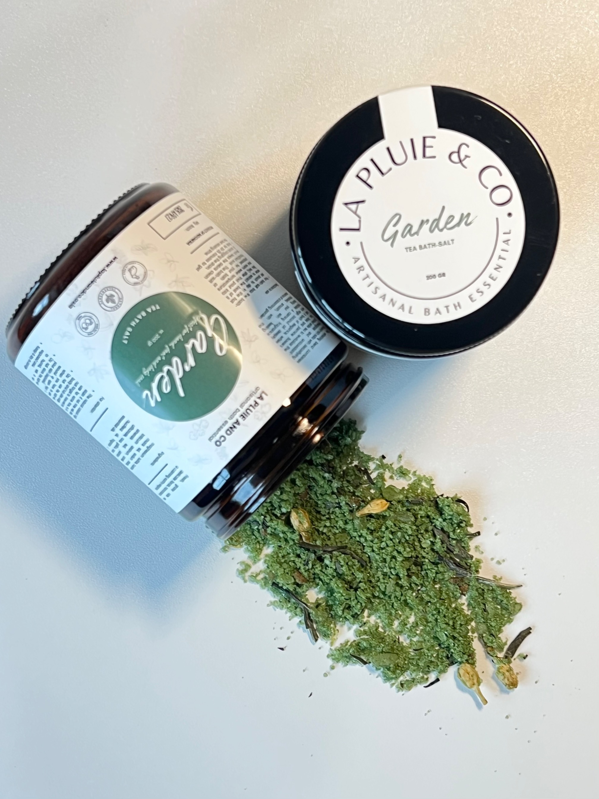 Tea Bath Salt - GARDEN (with White Tea) 