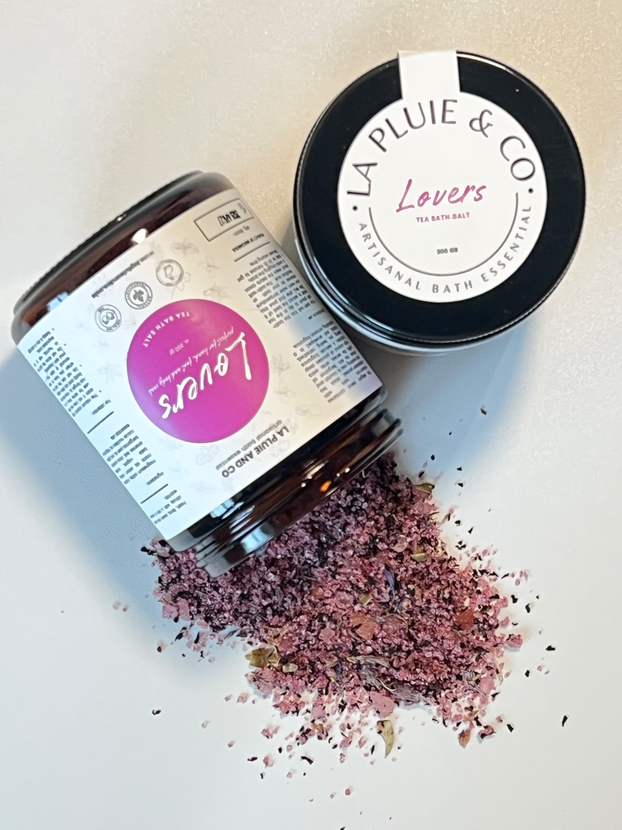 Tea Bath Salt - LOVERS (with Black Tea)