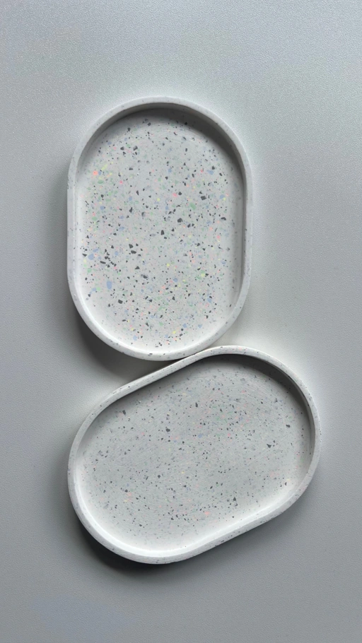 Image of Trinket Tray - Confetti Stone Edition (Medium)