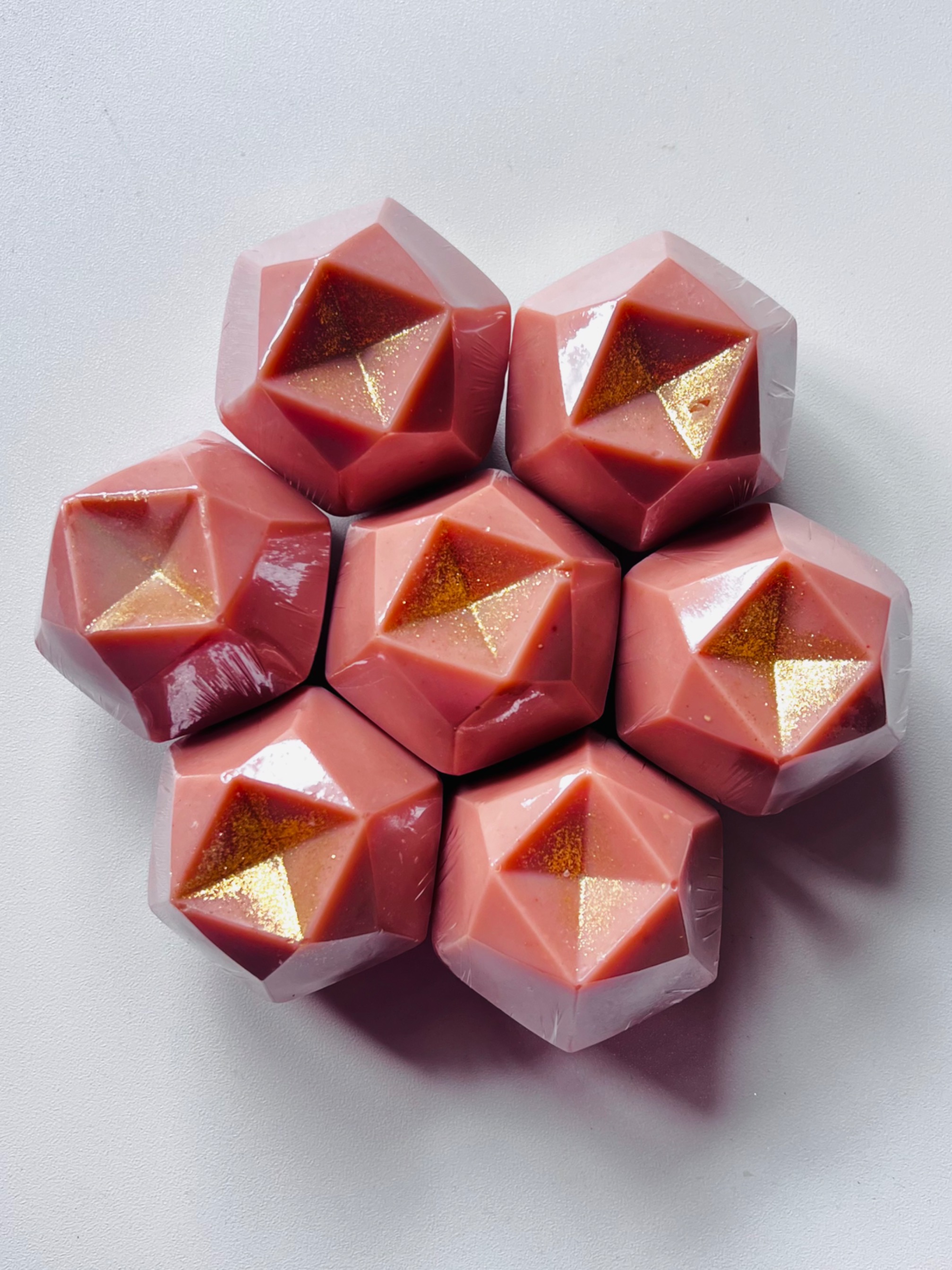 Rose Facet Butter Bar