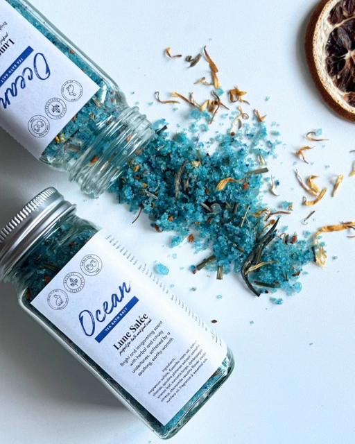 Image of Tea Bath Salt - OCEAN  (with White Tea) 