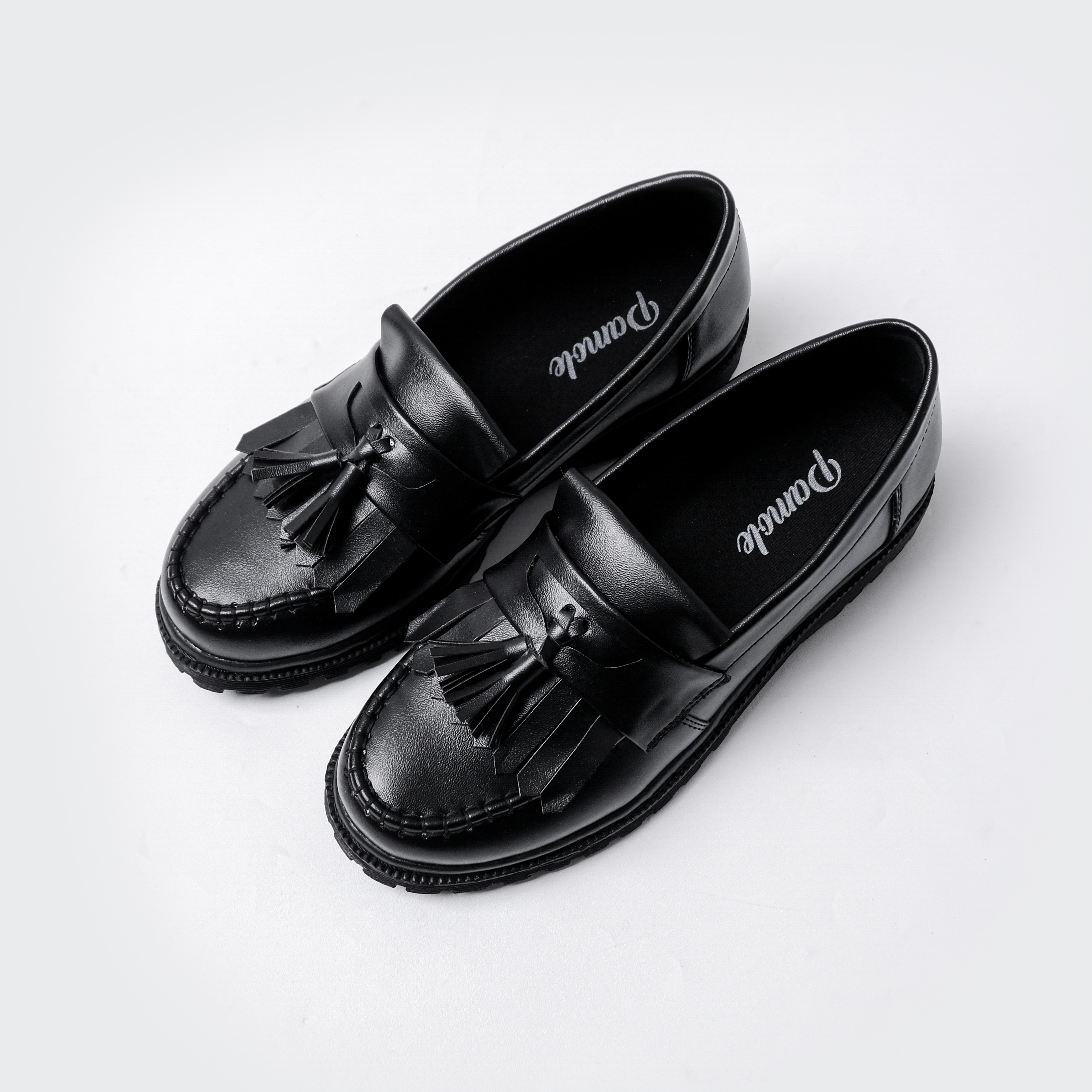 Pamole - Sepatu Loafer Wanita Bahan Kulit Sintetis - Avara Series