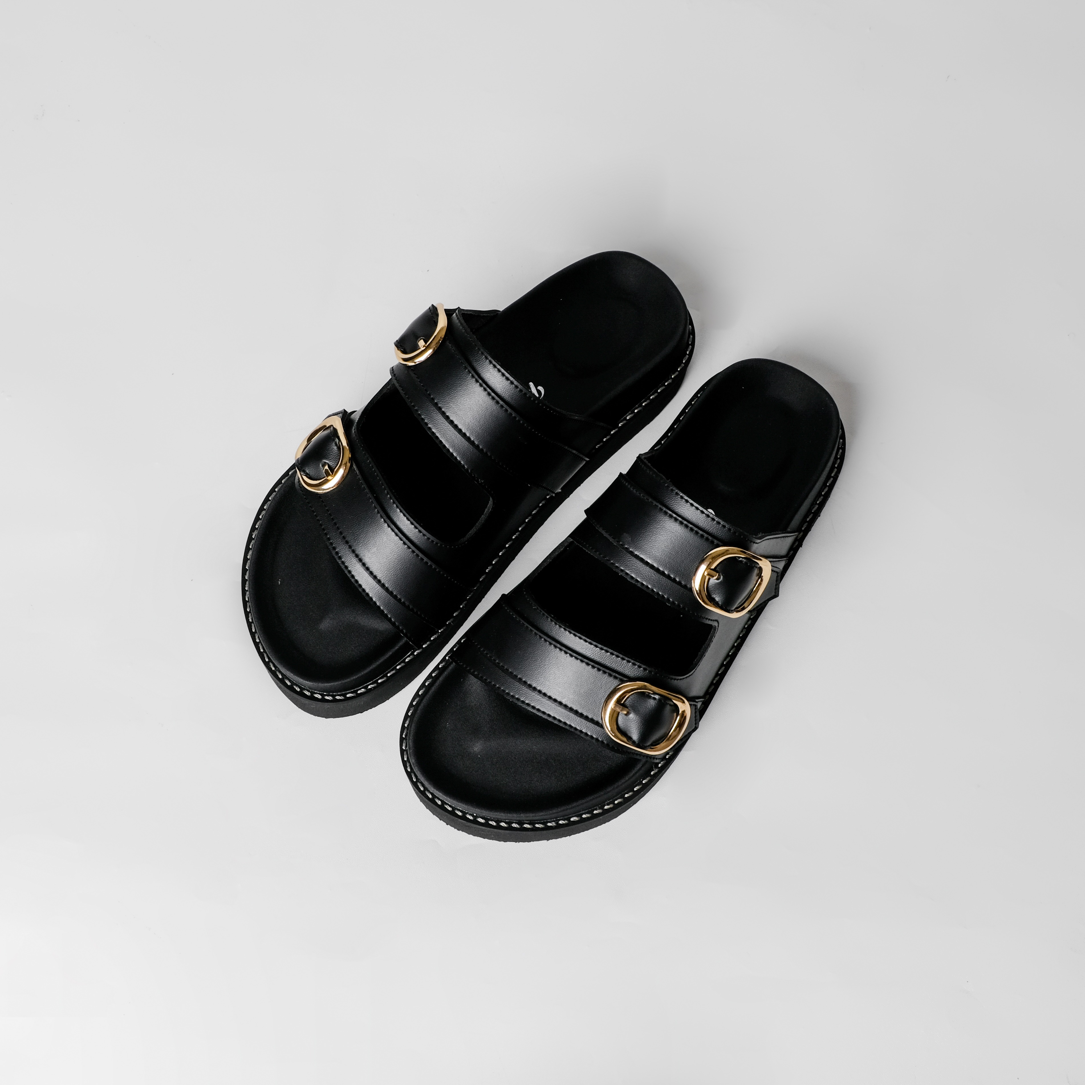 Pamole - Sandal Wanita Kekinian Sendal Cewek Sandal Flat - Elsie Series