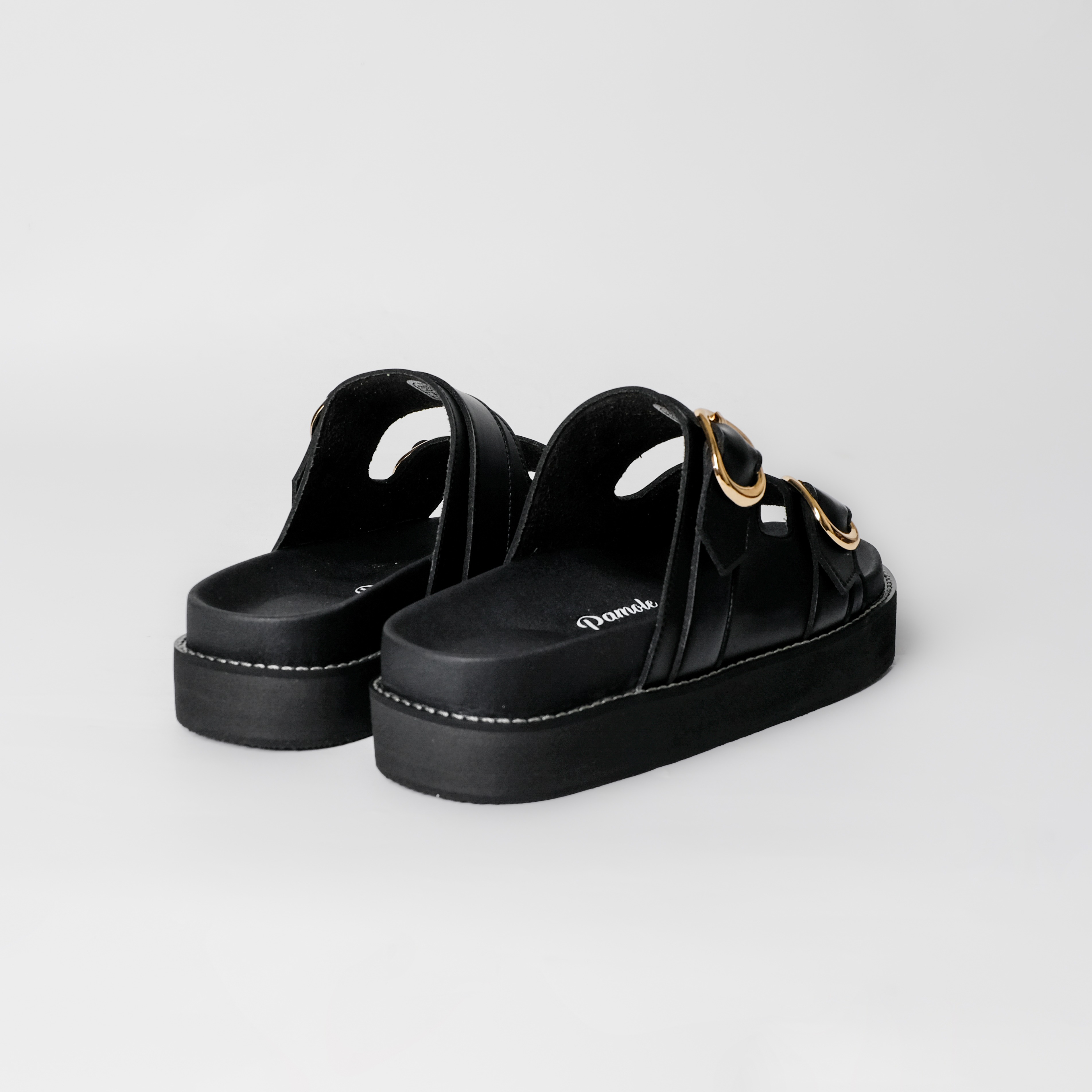 Pamole - Sandal Wanita Kekinian Sendal Cewek Sandal Flat - Elsie Series