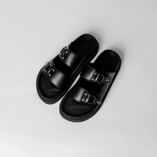 Image of Pamole - Sandal Wanita Kekinian Sendal Cewek Sandal Flat - Zava Series