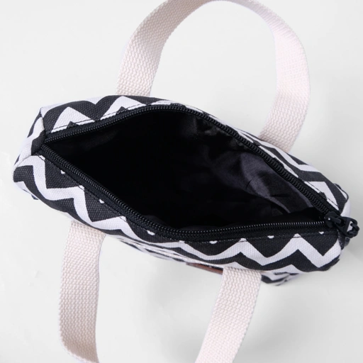 Image of Pamole Pouch Dompet Travelling Bahan Kanvas Penutup Resleting - PMU 3