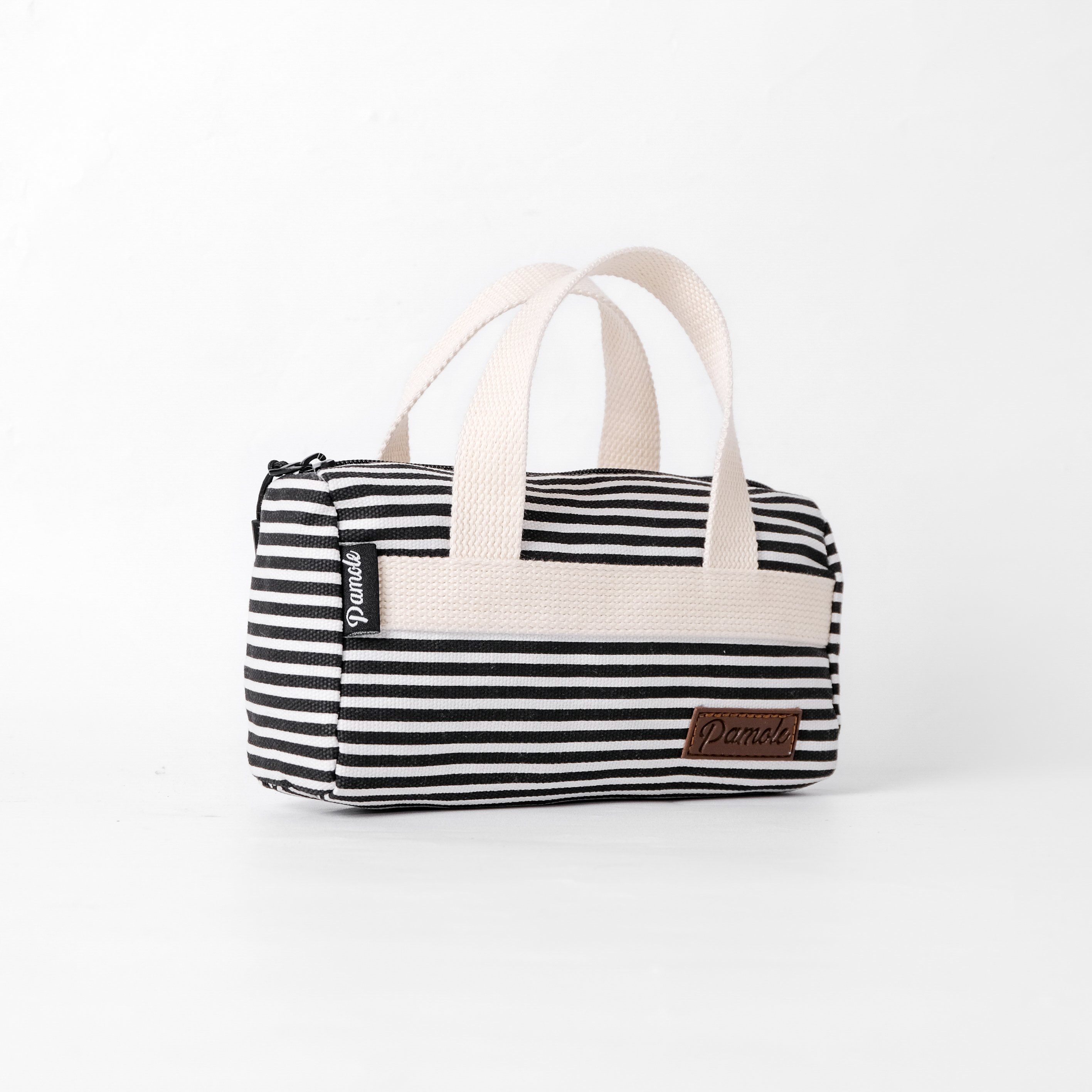 Pamole Pouch Dompet Travelling Bahan Kanvas Penutup Resleting - PMU 3