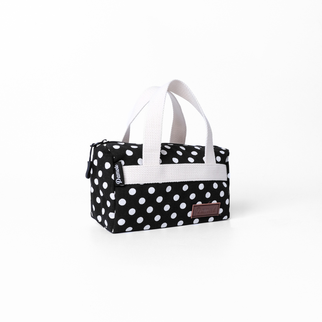 Pamole Pouch Dompet Travelling Bahan Kanvas Penutup Resleting - PMU 3