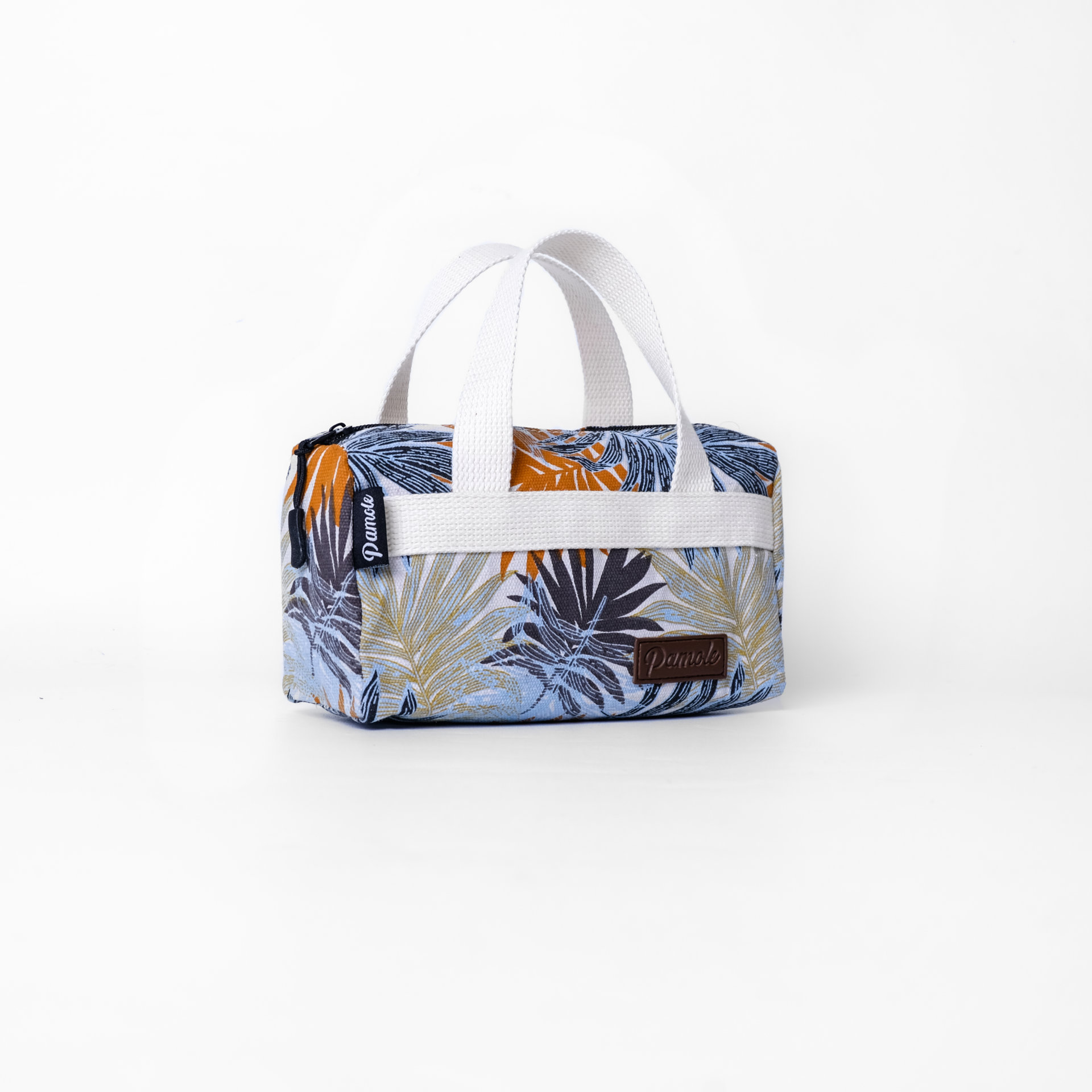 Pamole Pouch Dompet Travelling Bahan Kanvas Penutup Resleting - PMU 2