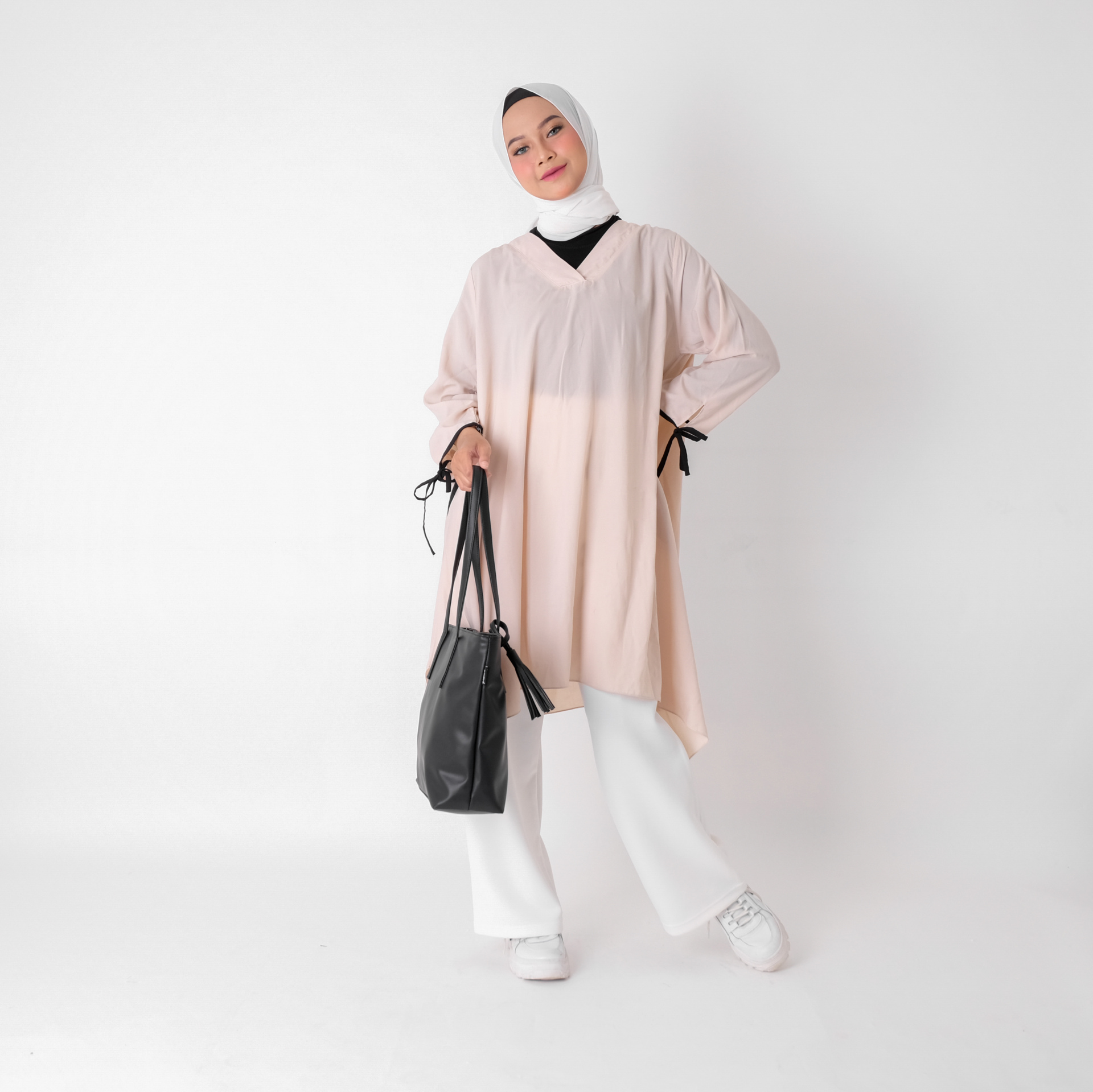 Pamole - Tas Tote Bag Wanita Bahan Kulit Sintetis Totebag Kerja Totebag Kuliah - Volen Series