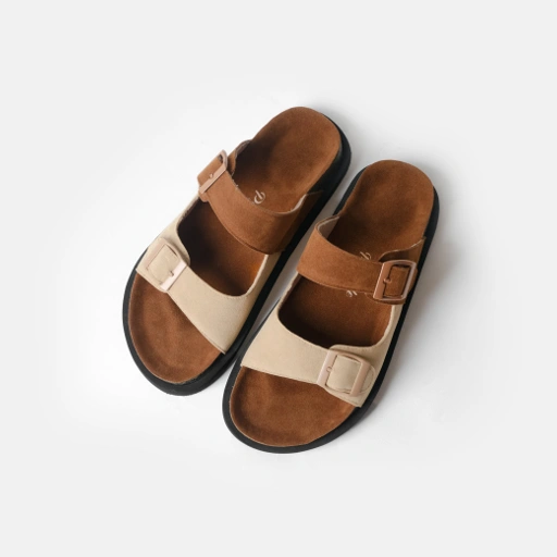 Image of Pamole - Sandal Wanita Kekinian Sendal Wanita Sandal Flat Wanita - Izara Series