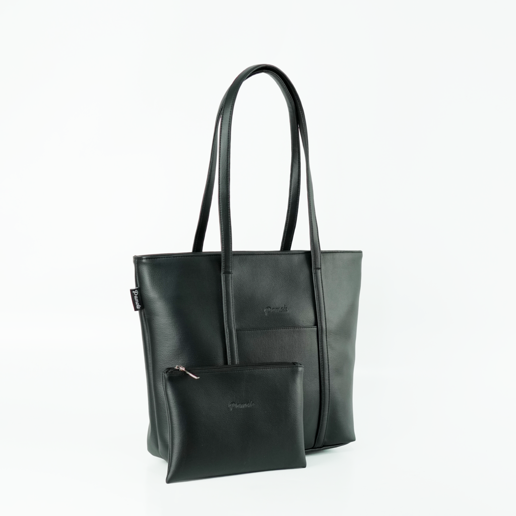 Pamole - Tas Tote Bag Wanita Gratis Pouch Totebag Kuliah Totebag Kerja - Nessa Series