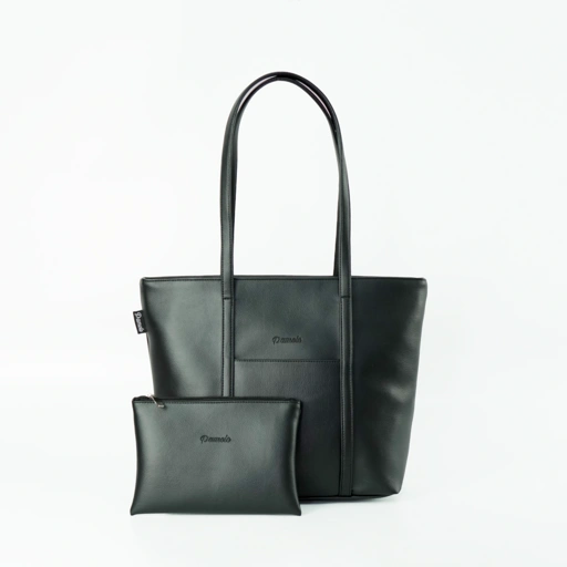 Image of Pamole - Tas Tote Bag Wanita Gratis Pouch Totebag Kuliah Totebag Kerja - Nessa Series