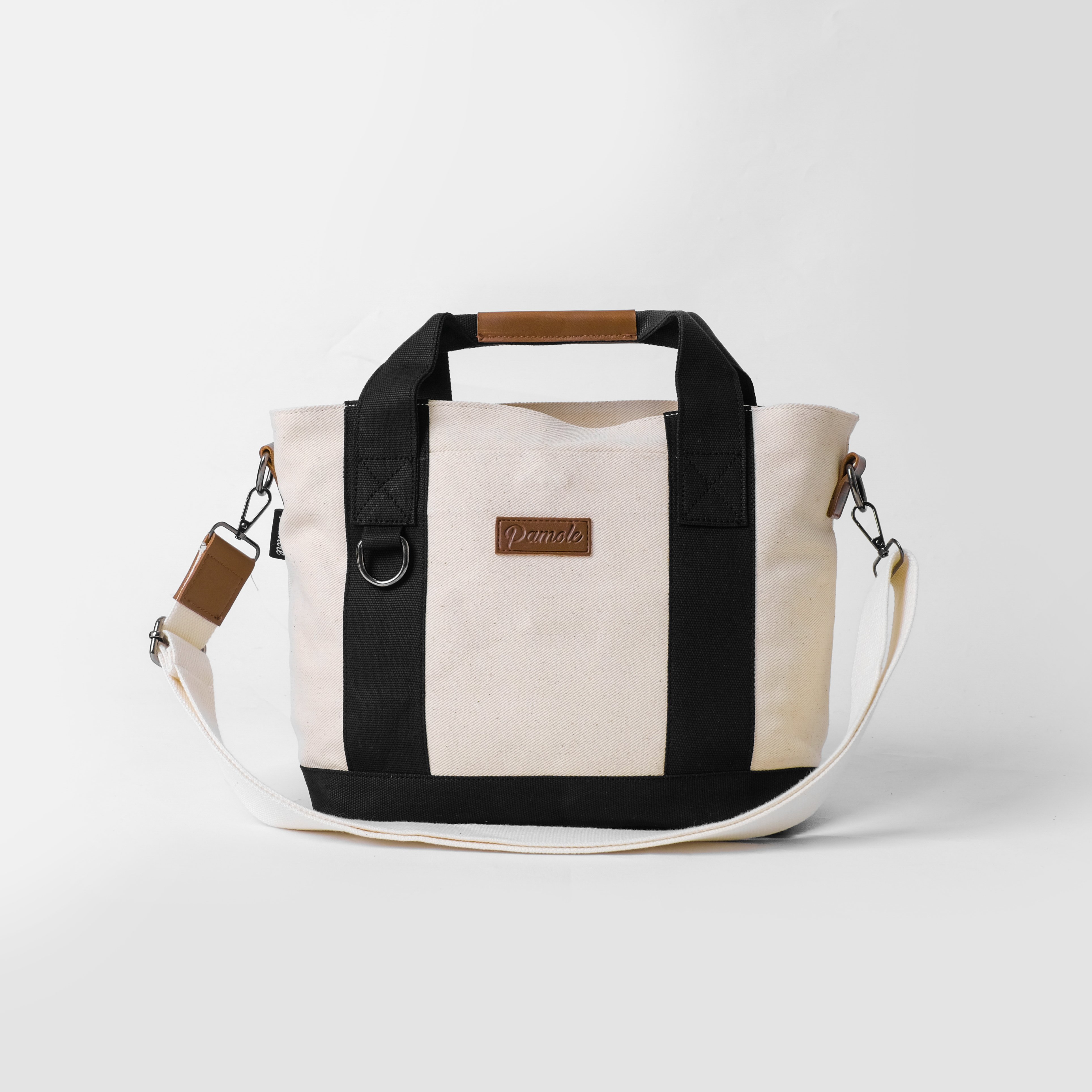 Pamole - Tas Selempang Wanita Bahan Kanvas Penutup Resleting Slingbag Wanita - Kelly Series
